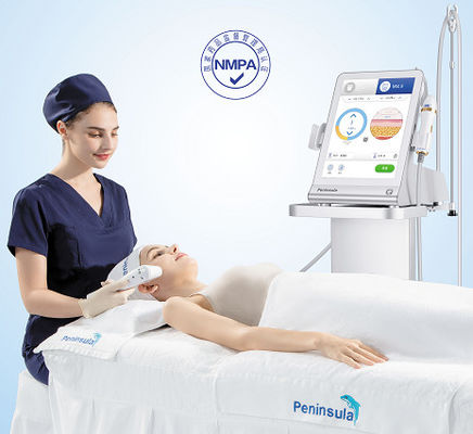 ποιότητας  Upgrade HIFU with 5 Handpiece non pain to lift face skin from dermis to SMAS εργοστάσιο
